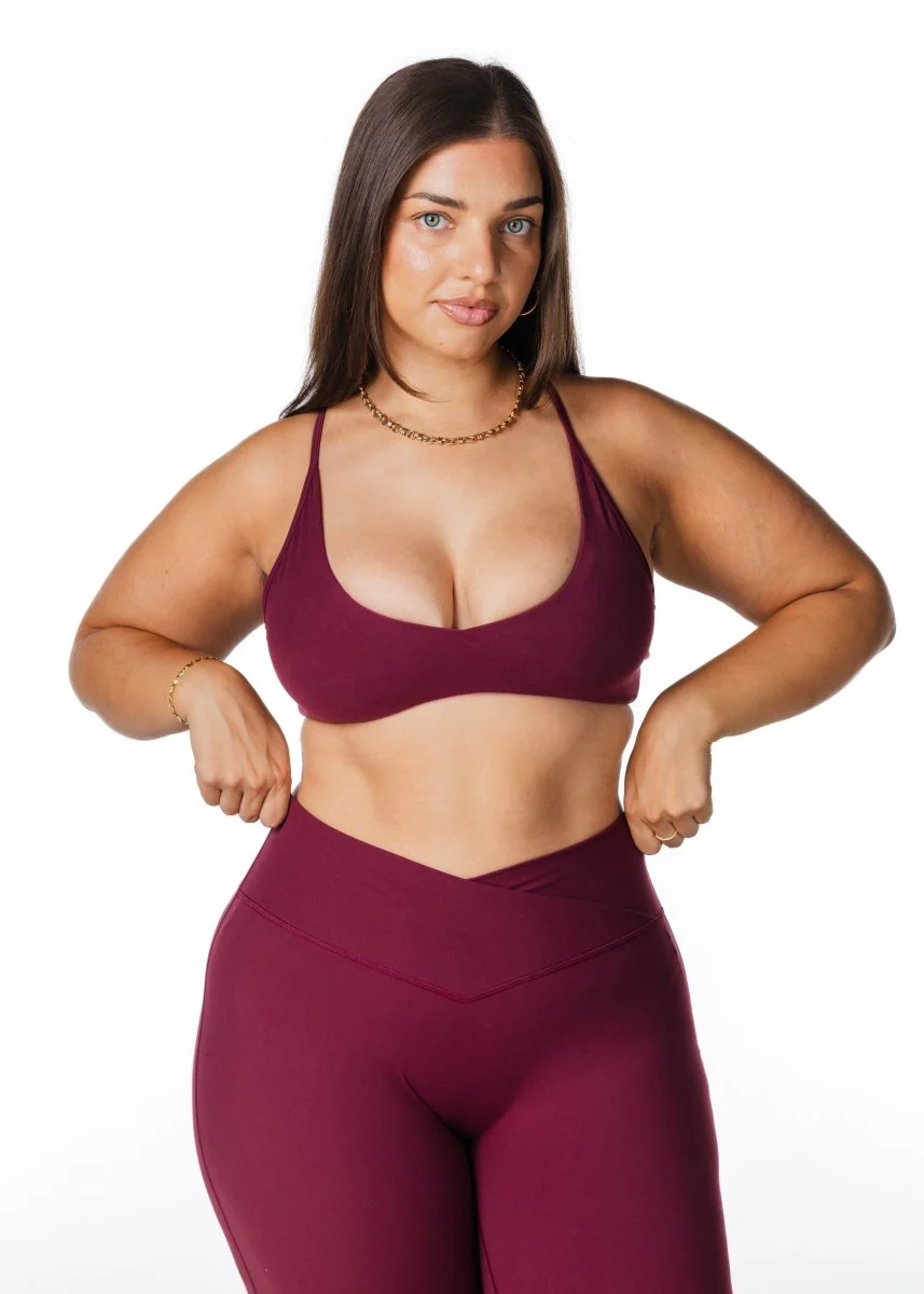 Capsule Crop - Burgundy