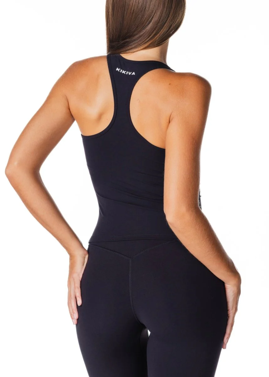 Sienna Singlet - Black - Image 3