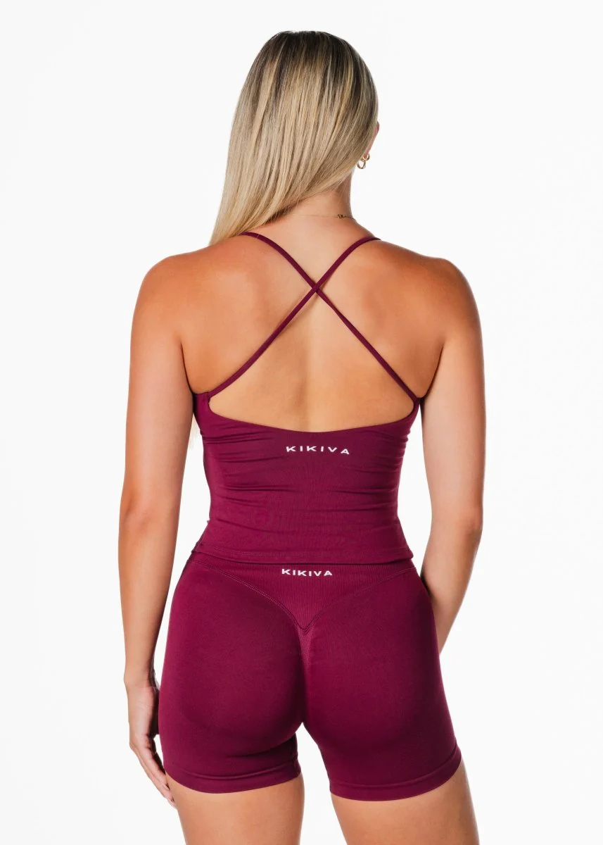 Seamless Capsule Singlet - Wine - Image 3