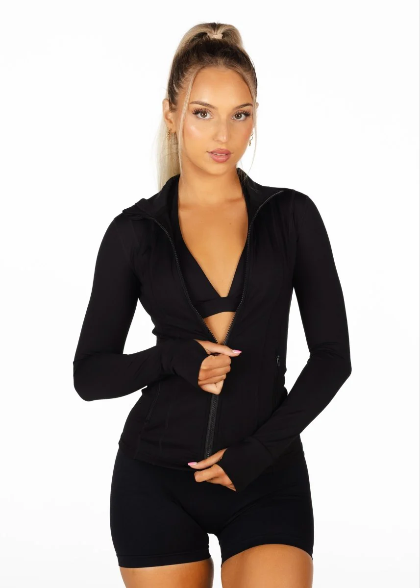 Black Structured 'Mom' Jacket - Image 3