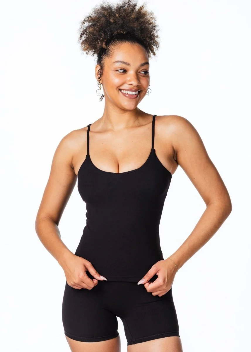 CoreActive 'Essential' Singlet - Black - Image 4