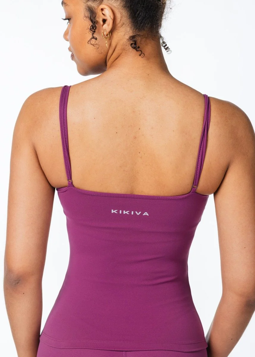 CoreActive 'Essential' Singlet - Midnight Magenta - Image 4