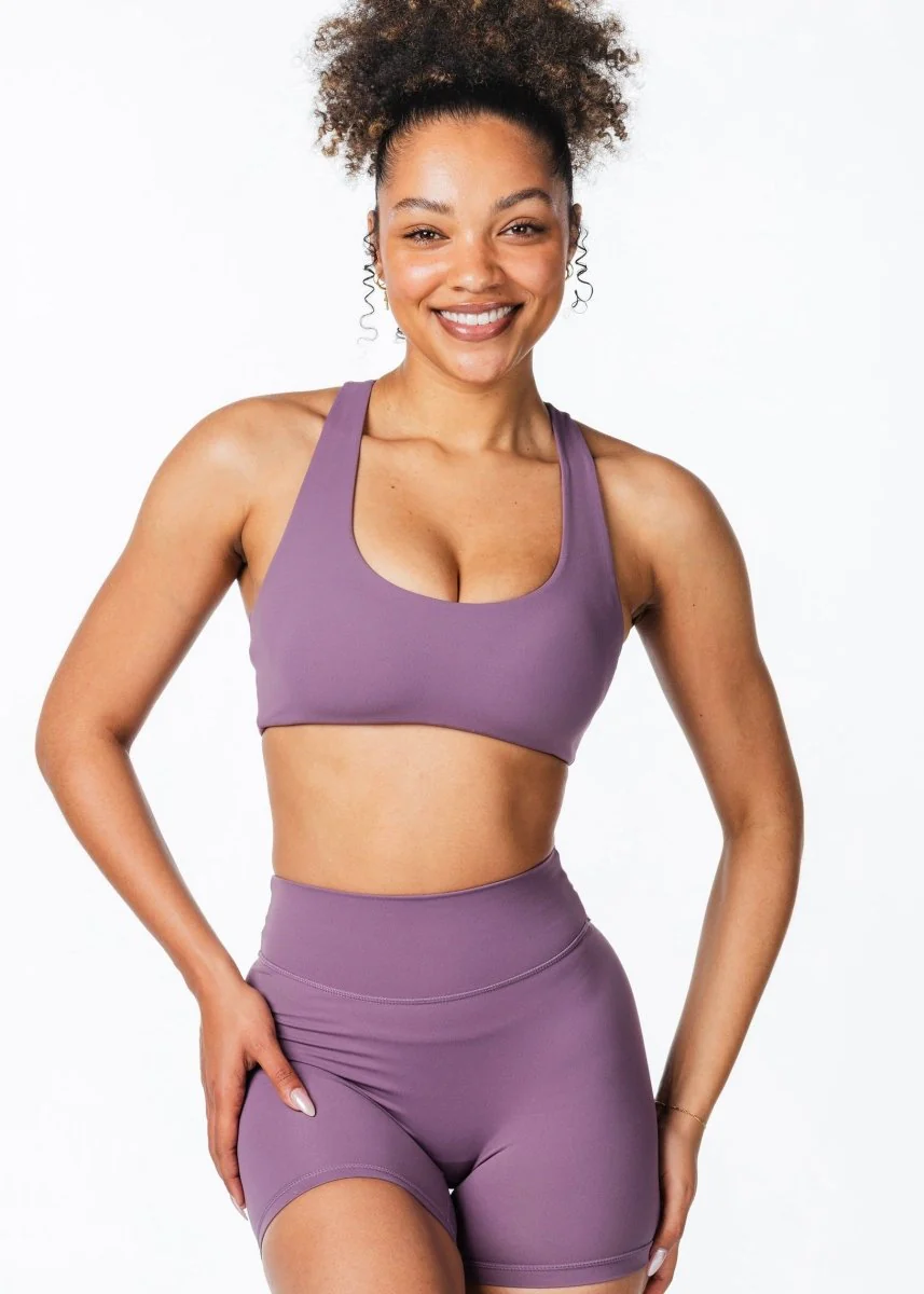 CoreActive 'Sienna' Crop - Dark Purple - Image 3