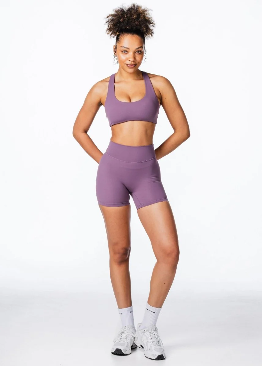 CoreActive 'Sienna' Crop - Dark Purple - Image 4