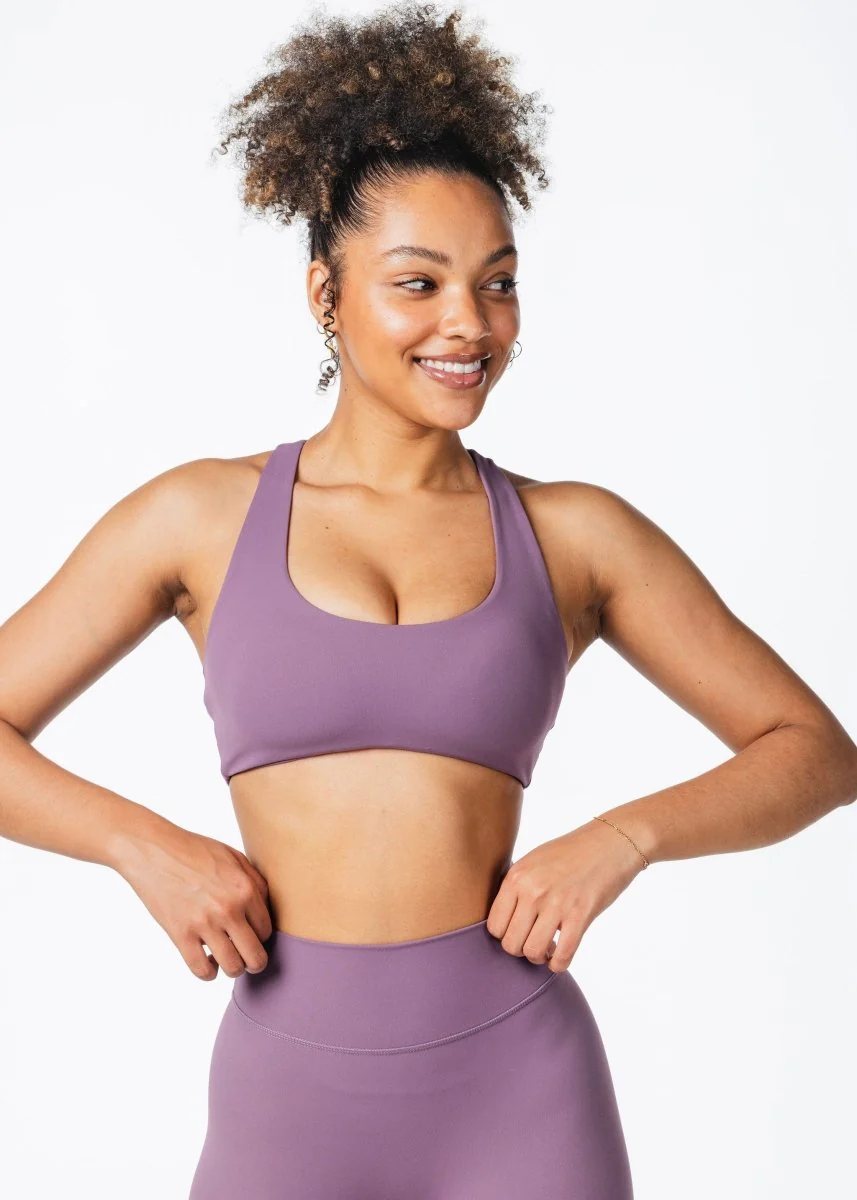 CoreActive 'Sienna' Crop - Dark Purple - Image 6