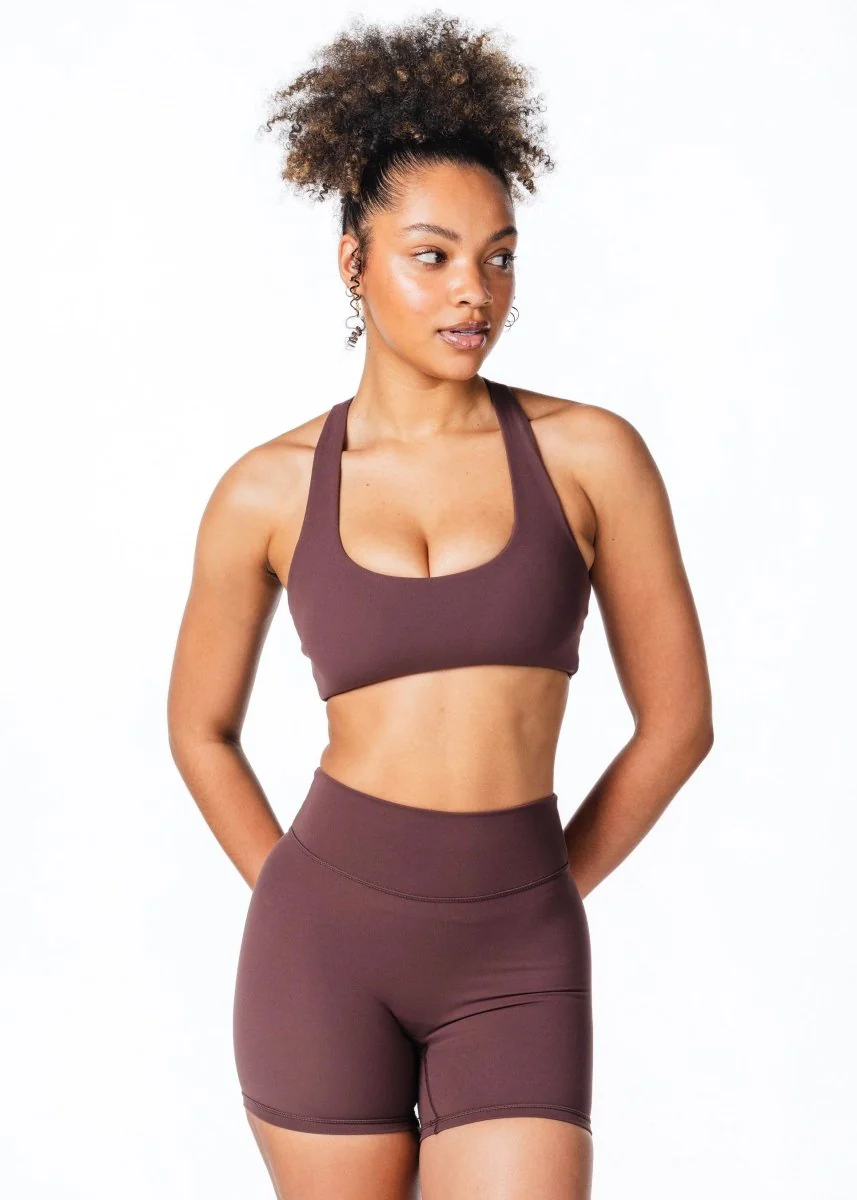 CoreActive 'Sienna' Crop - Chocolate - Image 3