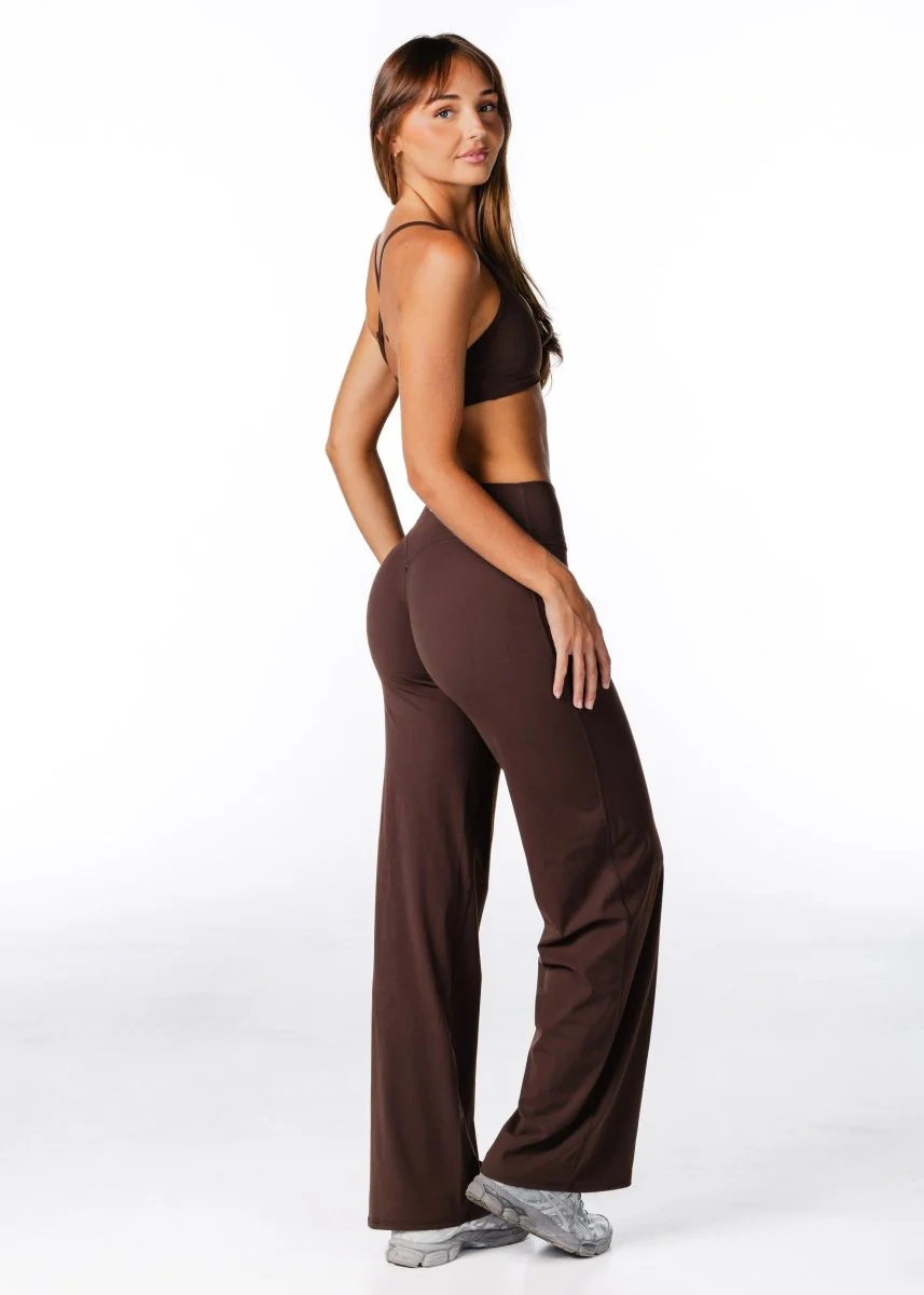 Cross Over 'Flow' Flares - Dark Choc - Image 3