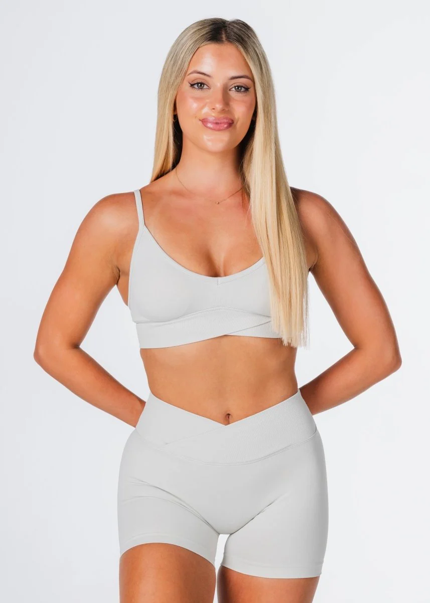 Cross Over Short - Ash Grey - Image 3