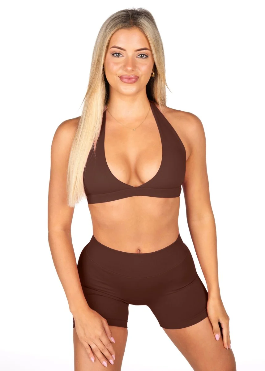 Dynamic Contour Crop - Mocha Brown - Image 4