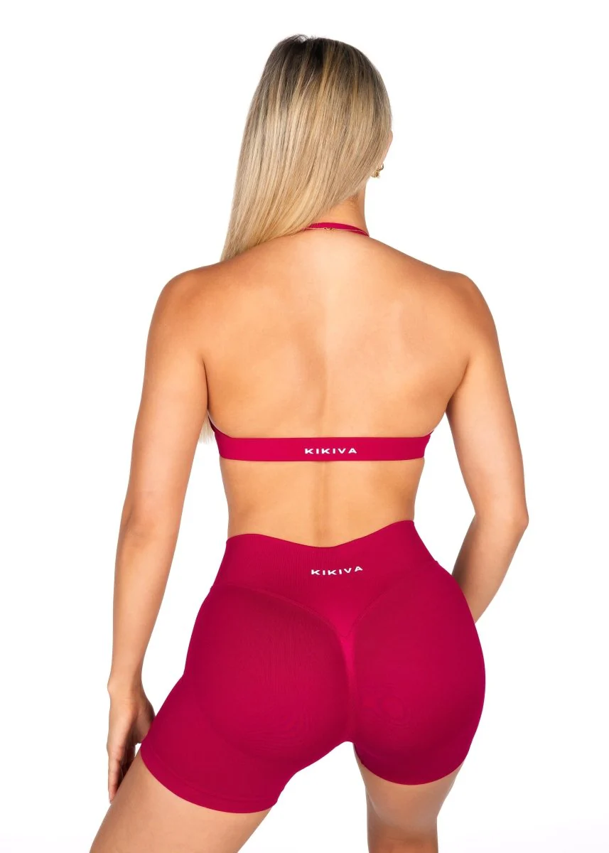 Dynamic Contour Crop - Scarlett Ruby-Red - Image 4