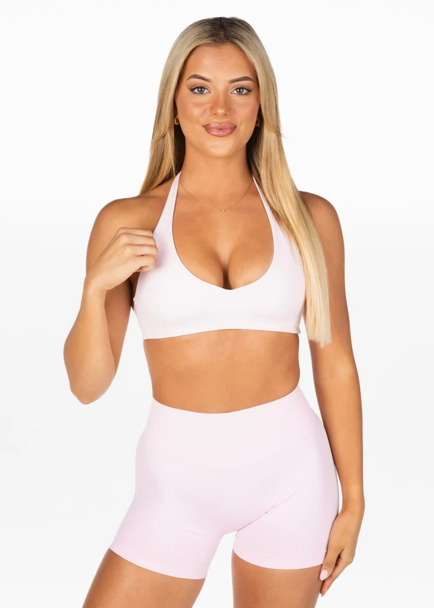 Dynamic Staple Halter Crop - Baby Doll - Image 5