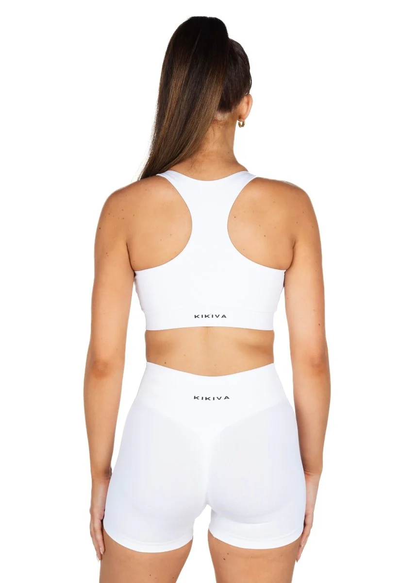 Dynamic 'Support' Crop - Winter White - Image 5