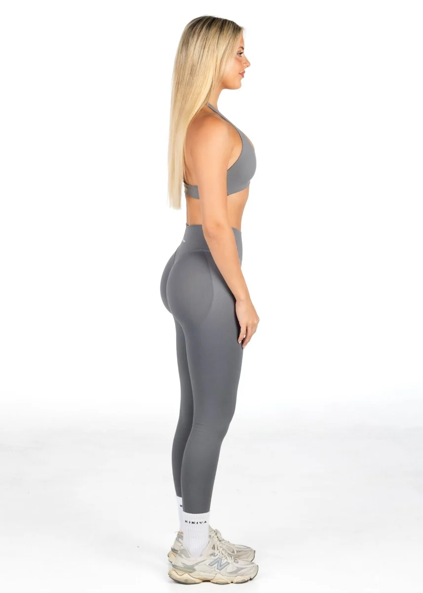 HIGH Dynamic Seamless Leggings - Charcoal - Image 3