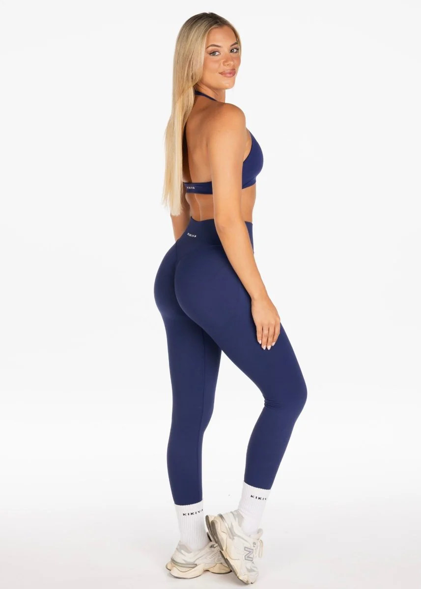 HIGH Dynamic Seamless Leggings - Dark Blue - Image 4