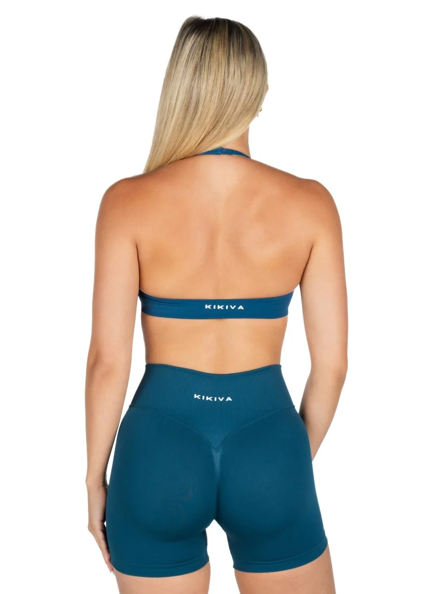 Dynamic Staple Halter Crop - Midnight - Image 4