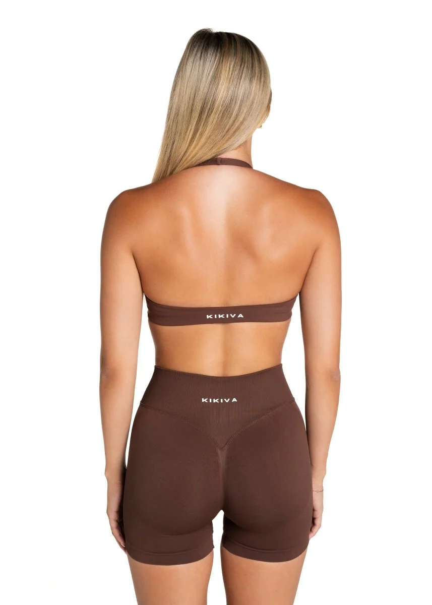 HIGH Dynamic Seamless Short - Mocha Brown - Image 5
