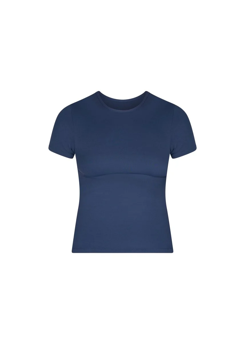 Kikiva Basic Tee -  Navy - Image 6