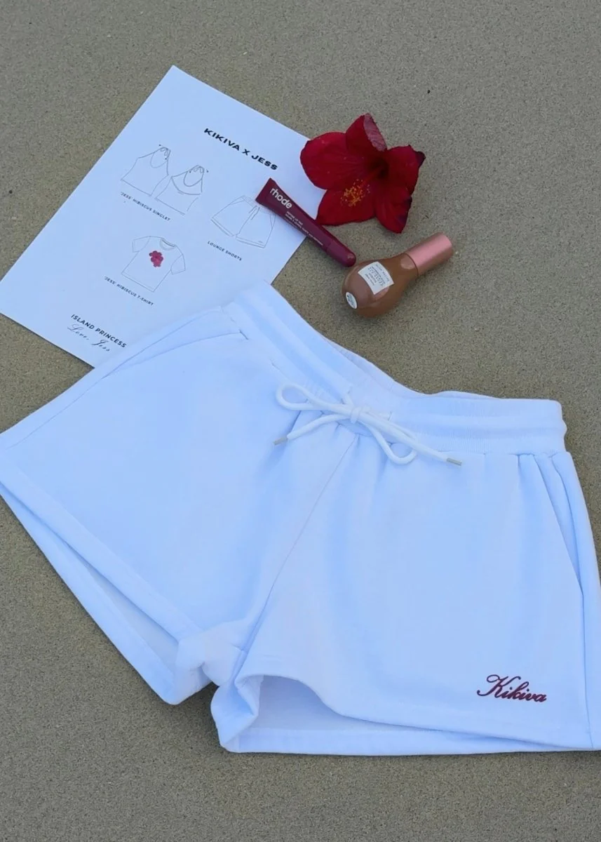'Jess' Lounge Short - White - Image 2