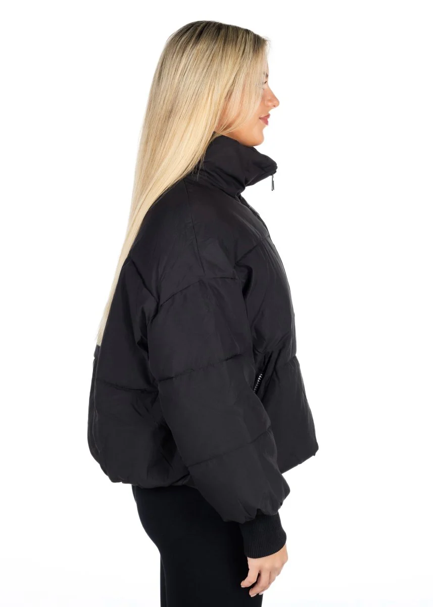 Kikiva Puffer Jacket - Black - Image 3