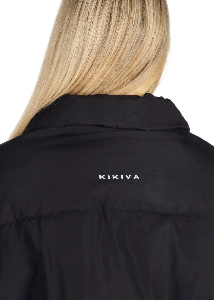 Kikiva Puffer Jacket - Black - Image 4