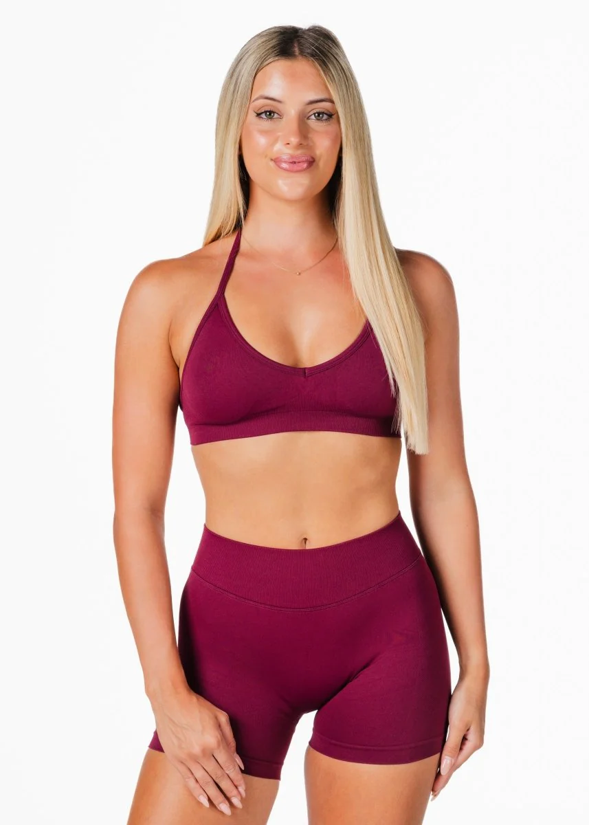 LOW Dynamic Seamless Short - Wine - Image 2