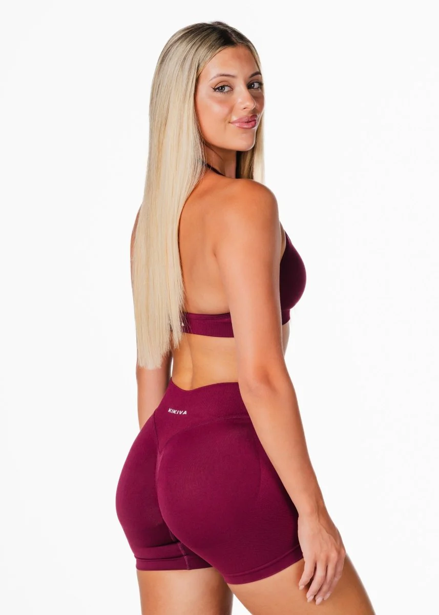 LOW Dynamic Seamless Short - Wine - Image 3