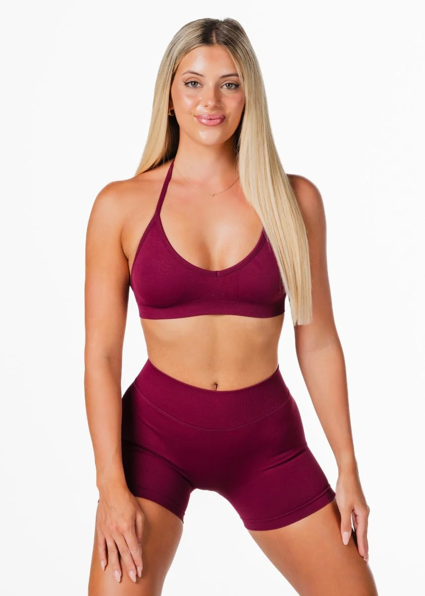LOW Dynamic Seamless Short - Wine - Image 6