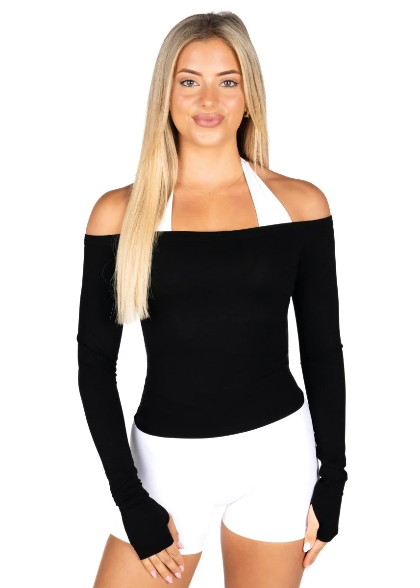 Off The Shoulder Top - Black