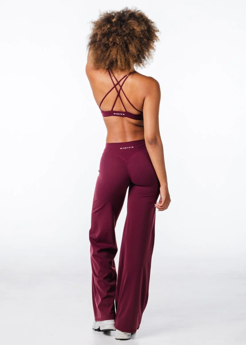 'Serenity' Crop - Burgundy - Image 6