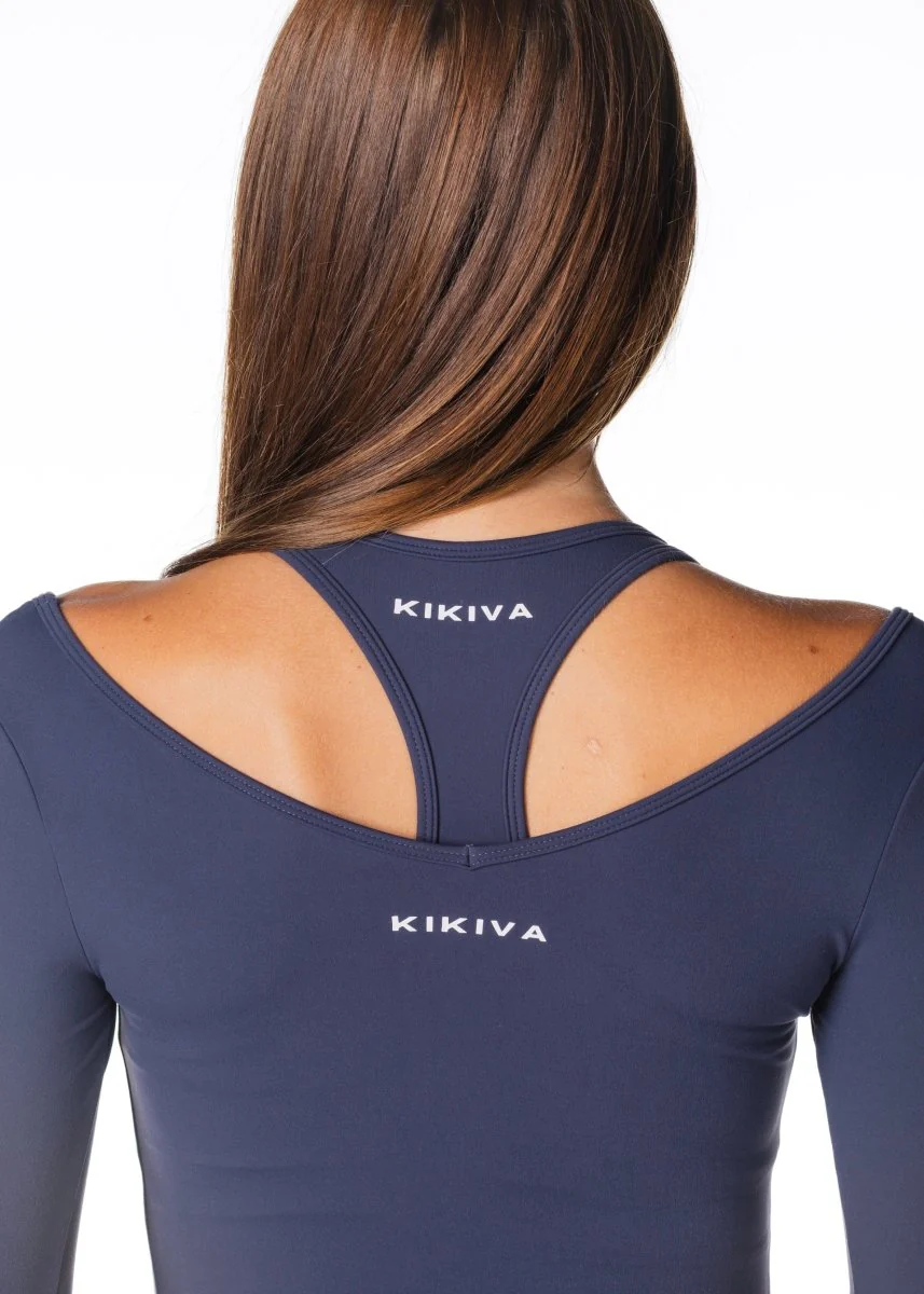 Sienna Long Sleeve - Navy - Image 5