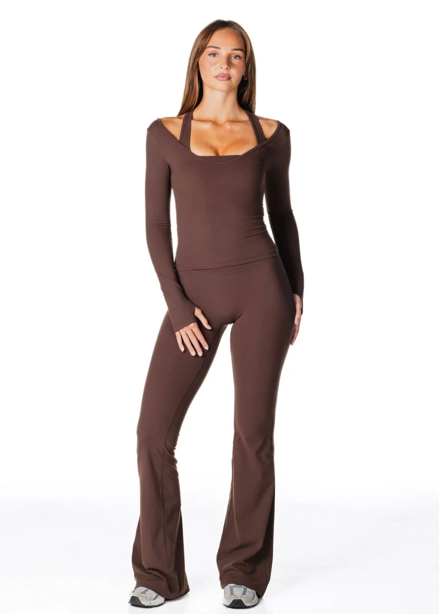 Sienna Long Sleeve - Dark Choc - Image 5
