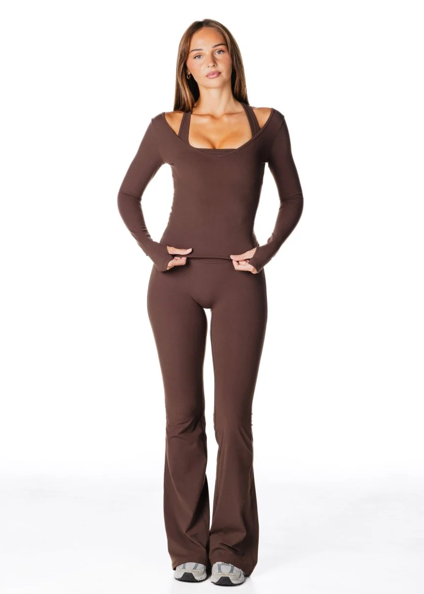 Sienna Long Sleeve - Dark Choc - Image 6