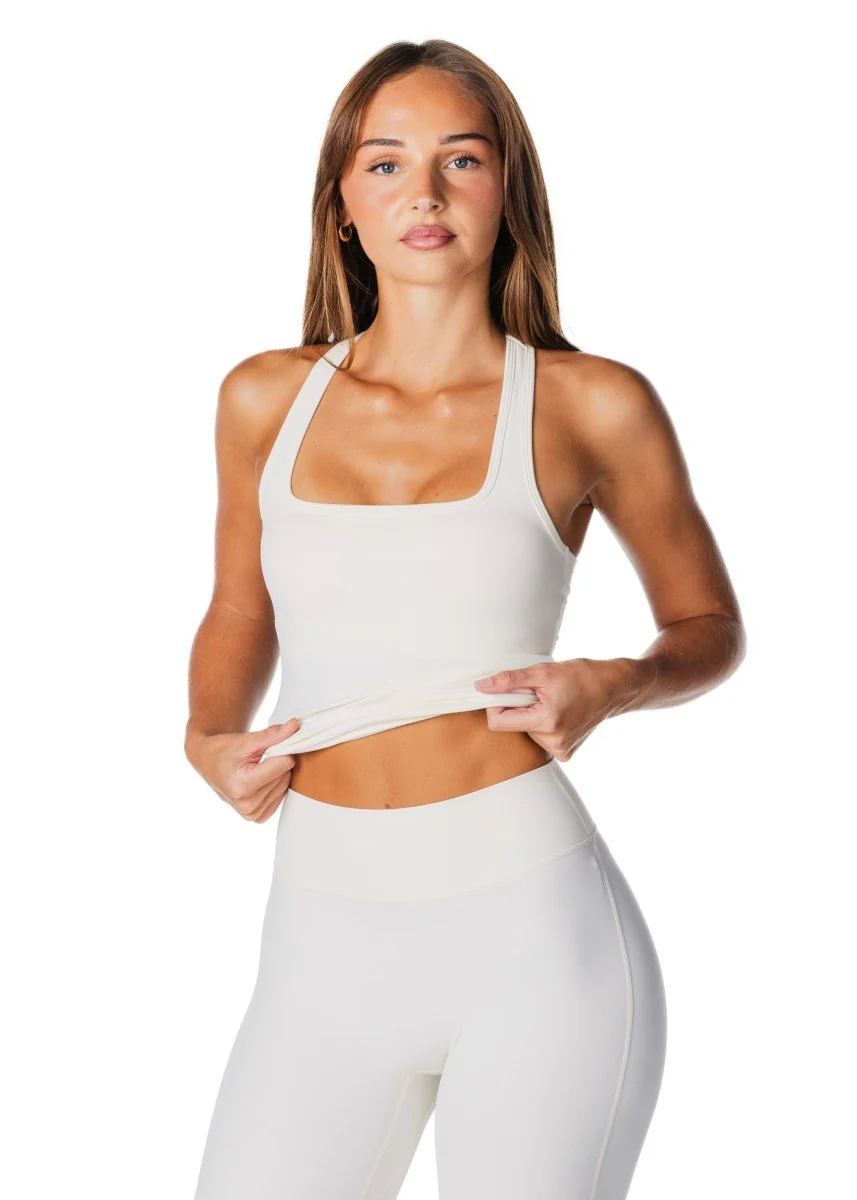 Sienna Singlet - Cream - Image 4
