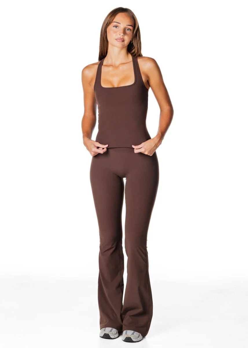 TALL Capsule Flares - Dark Choc - Image 6