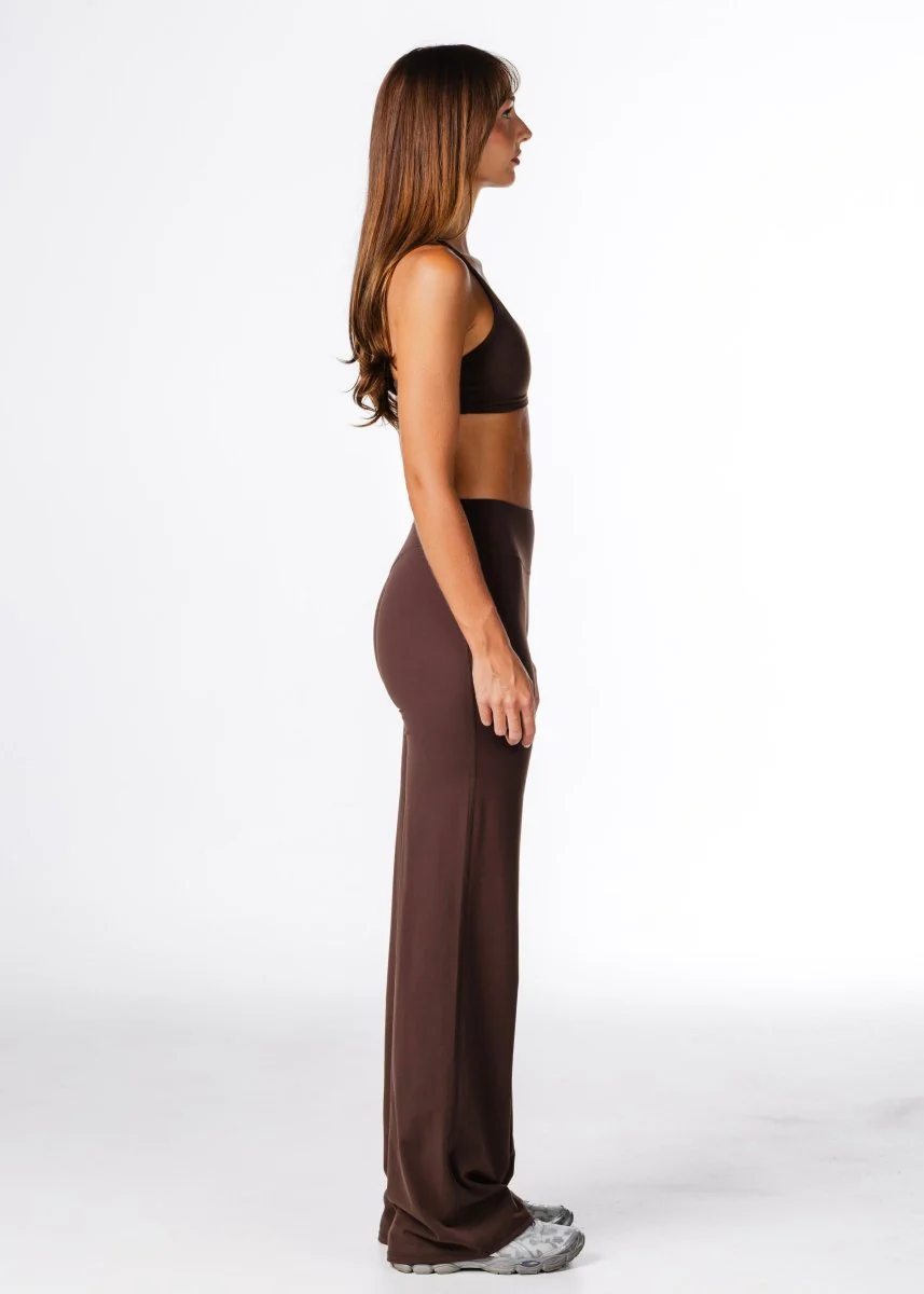 TALL 'Flow' Flares - Dark Choc - Image 4