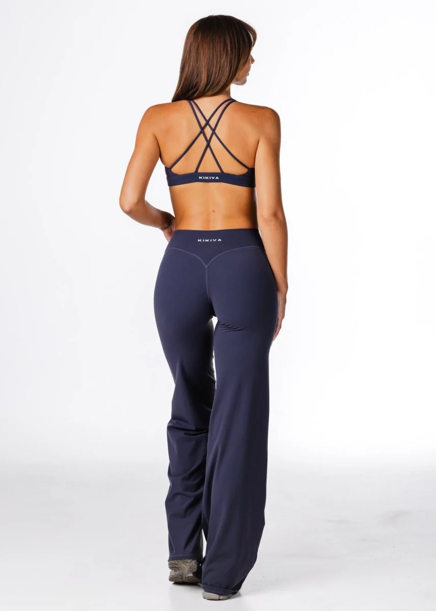 TALL 'Flow' Flares - Dark Navy - Image 4