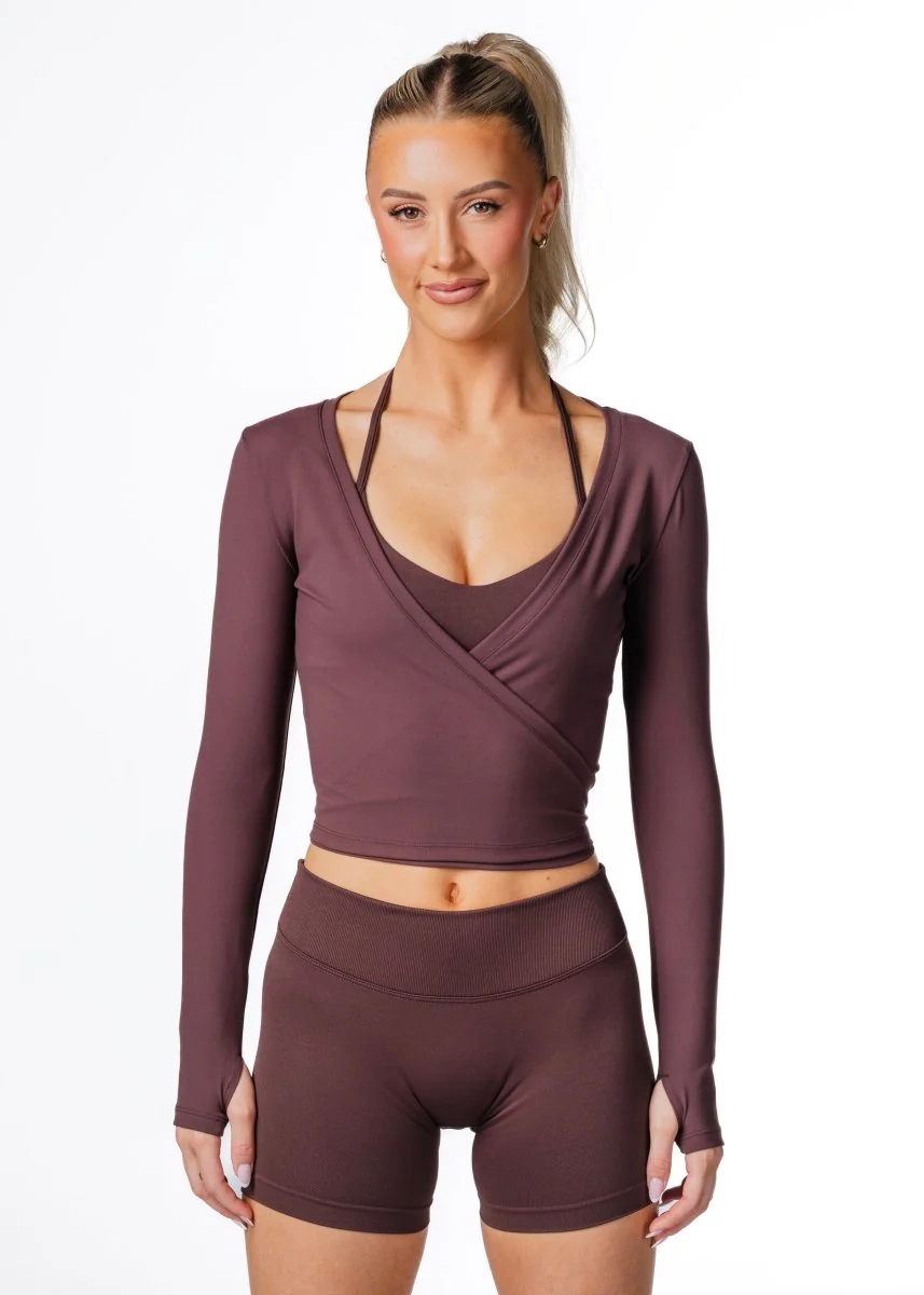 Wrap Top - Espresso - Image 5